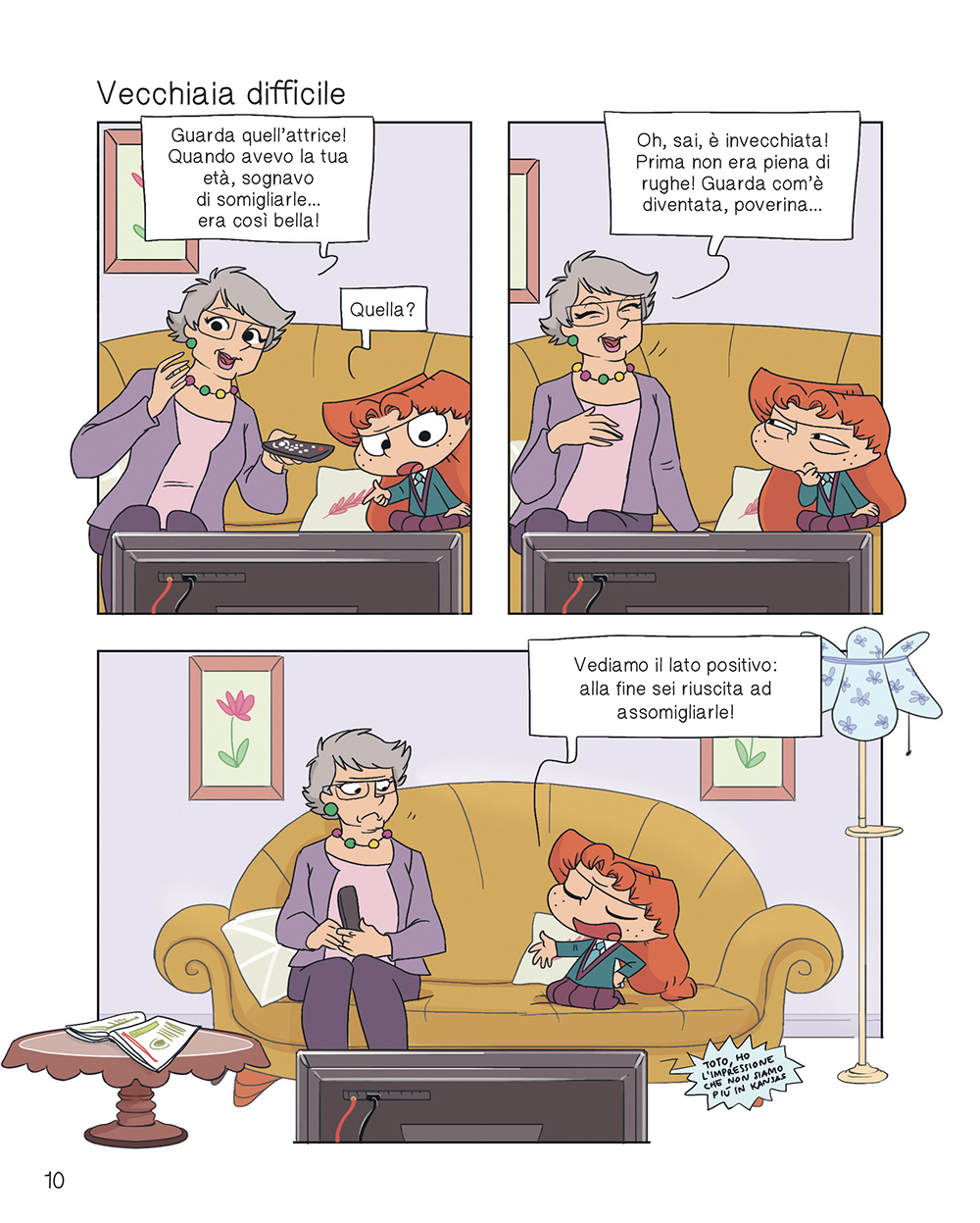BeccoGiallo Kids Adele Crudele Jurassic Nonna fumetto 80 pp