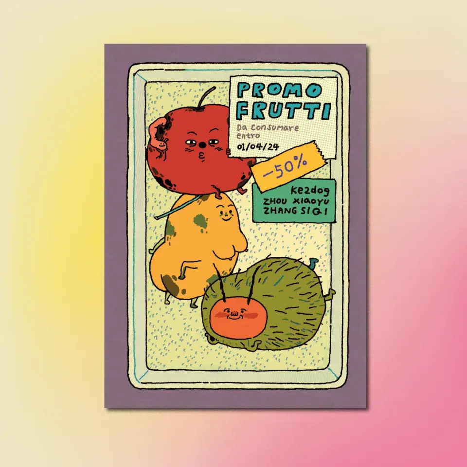 Profondissima Siparietto Promo Frutti fumetto 28 pp spillato