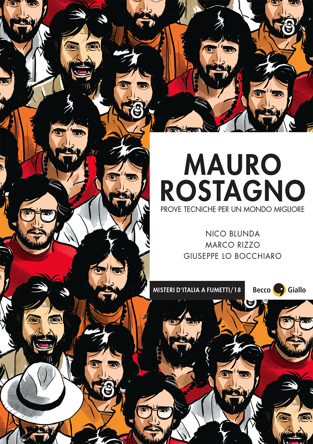 BeccoGiallo Graphic Journalism Mauro Rostagno fumetto 224 pp.