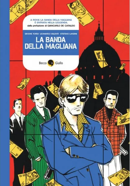 BeccoGiallo Graphic Journalism La Banda della Magliana fumetto brossura b/n