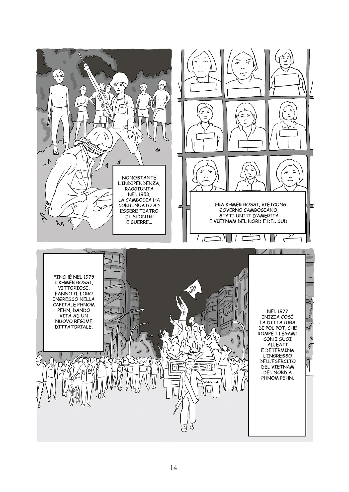 BeccoGiallo Graphic Journalism Un’altra via per la Cambogia fumetto brossura