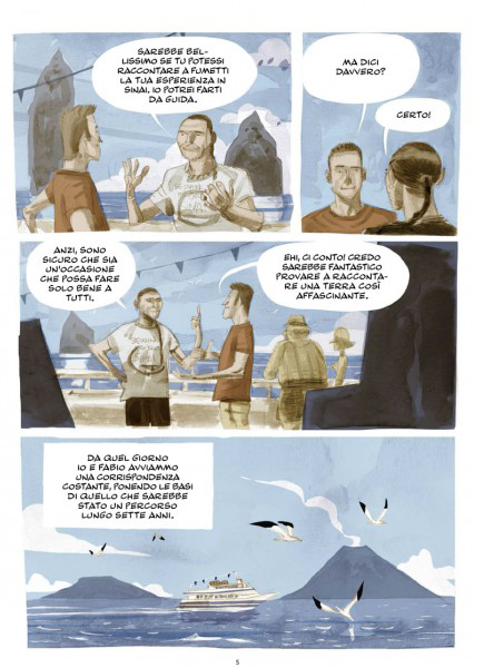 BeccoGiallo Graphic Journalism Sinai fumetto 160 pp cartonato