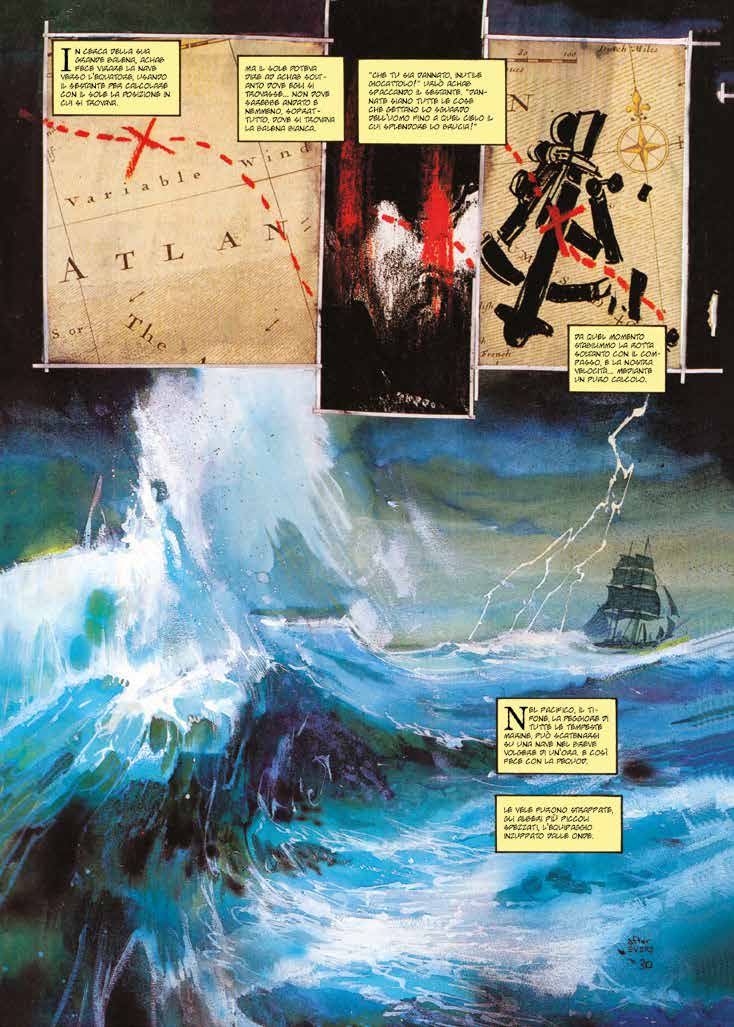 Nicola Pesce Moby Dick fumetto classico brossurato