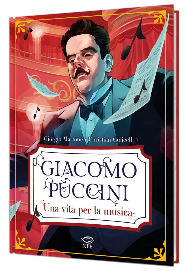 Nicola Pesce Nuvole Puccini Una vita per la musica biografia fumetto