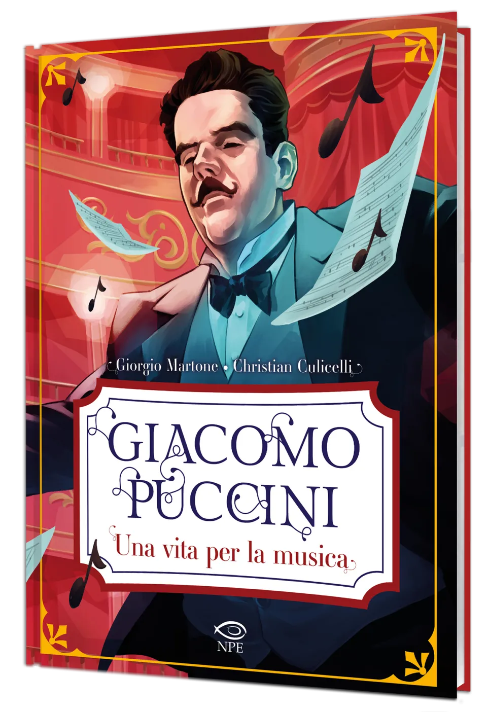 Nicola Pesce Nuvole Puccini Una vita per la musica biografia fumetto