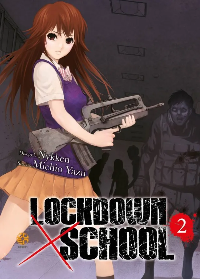 Goen NYU Collection Lockdown x School 2 manga volume 2 horror